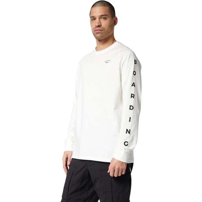 Mystic Mnner 2024 Bolt Long Sleeve Tee 35105.230151 - Off White